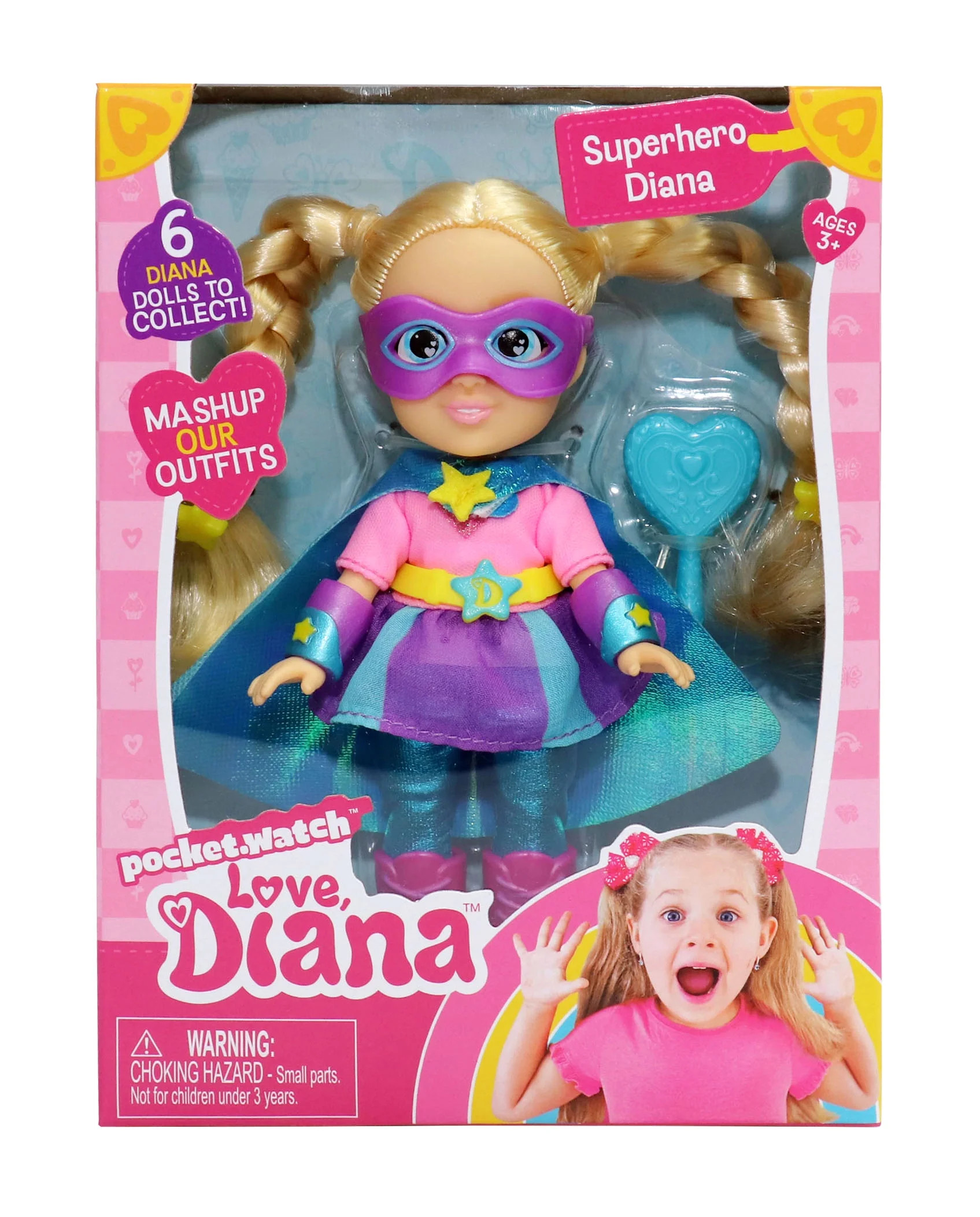 Love, Diana Superhero, 6" Doll | Walmart (US)