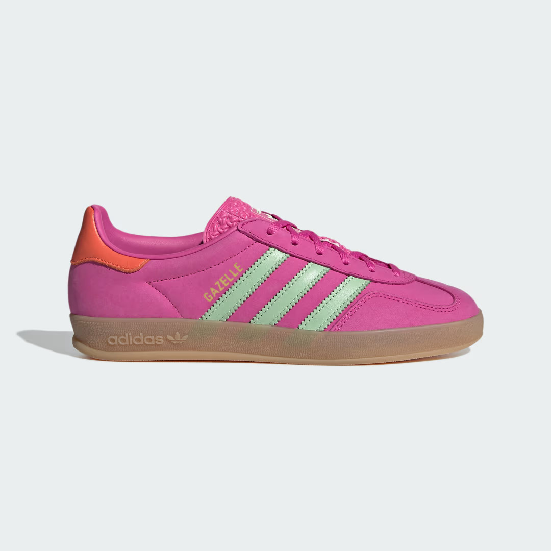 adidas Gazelle Indoor Shoes Semi Lucid Fuchsia M 8.5 / W 9.5 Unisex | adidas (US)
