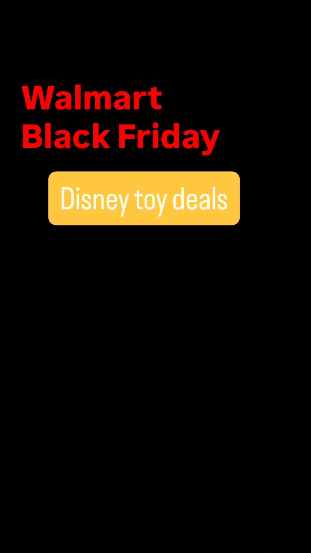 Here are some fun Disney toy finds from Walmart’s Black Friday deals! I’m a sucker for anything Mickey or Minnie! ❤️💛🖤

#LTKCyberWeek #LTKHoliday #LTKGiftGuide