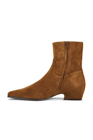 Dusty Boot in Chestnut Suede | Revolve Clothing (Global)