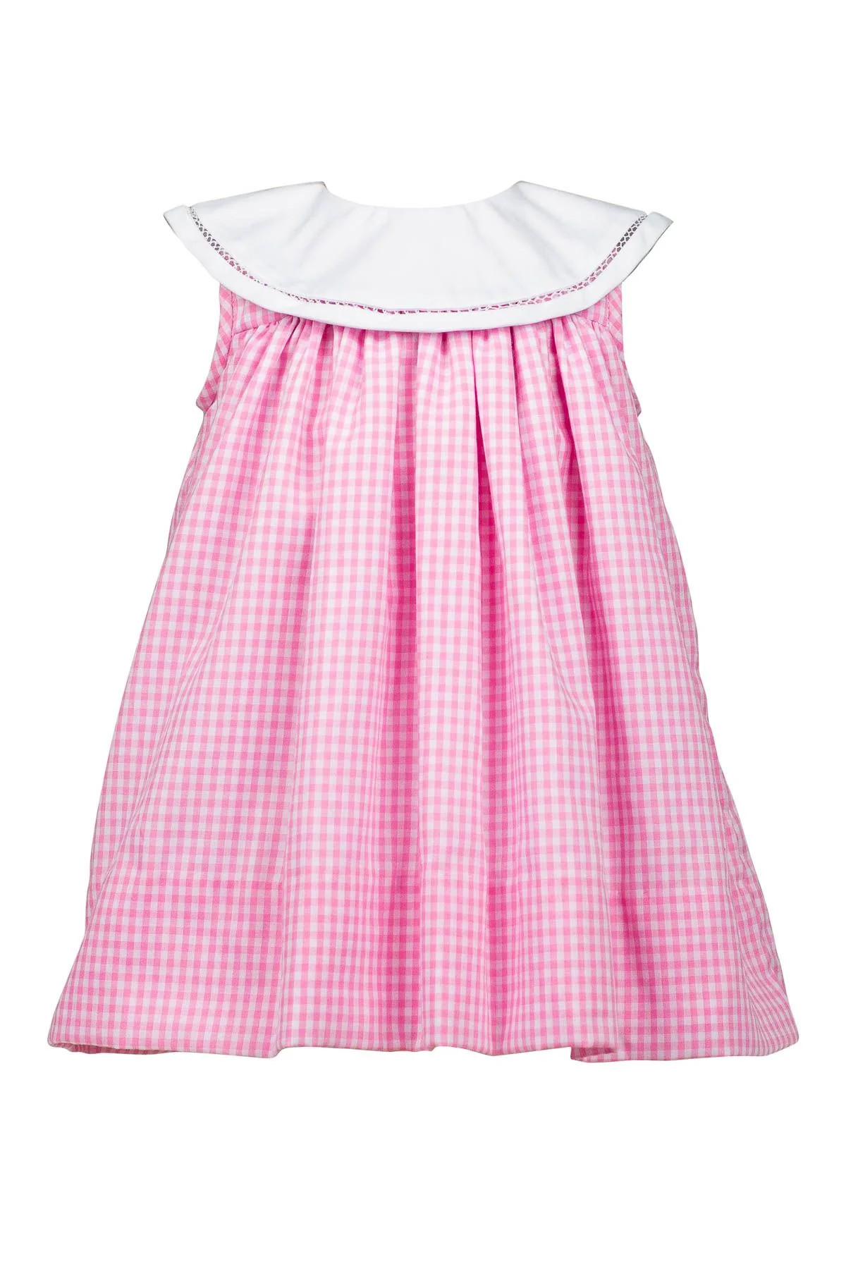 The Proper Peony Pink Gingham Magnolia Dress | JoJo Mommy