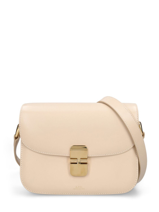 Small Grace leather shoulder bag | Luisaviaroma