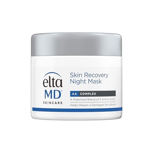EltaMD Skin Recovery Overnight Face Mask, Moisturizer Cream Night Mask for Face & Neck, Safe for Sensitive Skin, 1.7 oz Jar | Amazon (US)