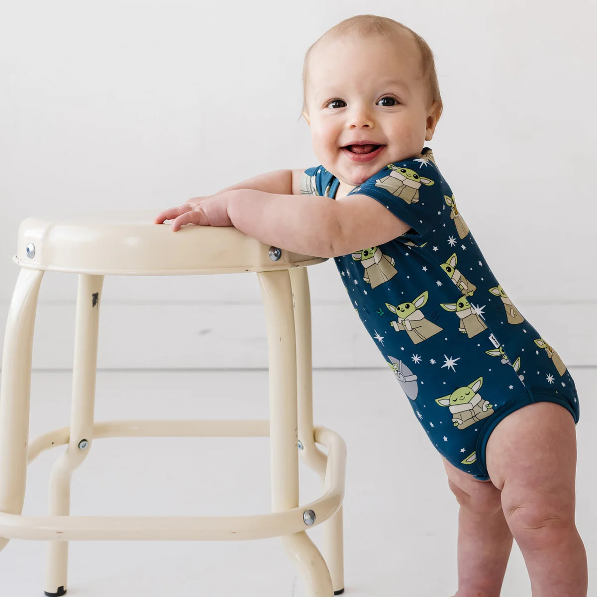 Grogu™ Short Sleeve Bodysuit | Little Sleepies