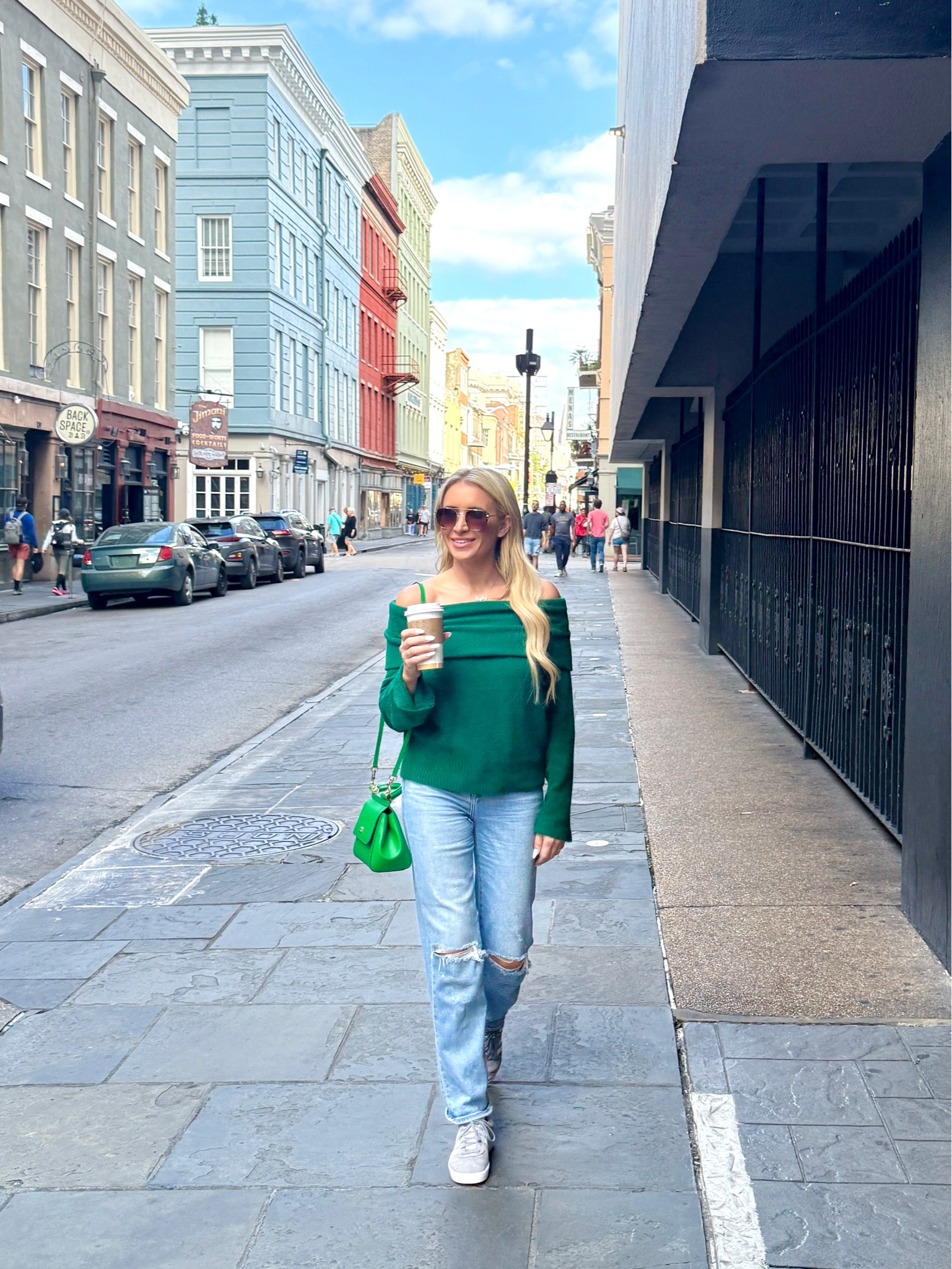 Loved playing tourist in a city I love! Top & jeans are Vici - save 25% off with code Hayley25

#LTKShoeCrush #LTKSaleAlert #LTKTravel