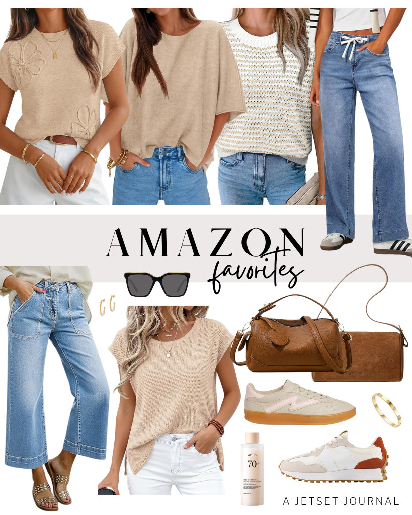 I love sharing my Amazon favorites each week!

From short-sleeved sweaters to comfy wide-leg pants, these outfit ideas this week are perfect for mixing and matching, giving your wardrobe a fresh upgrade. I recently came across this BOSTANTEN crossbody leather purse, and I am absolutely obsessed with it. I'm also planning to try the Anua Rice 70 Glow Milky Toner because, why not? Korean skincare is such a great deal these days! 

 #LTKSeasonal #LTKSaleAlert #LTKTravel