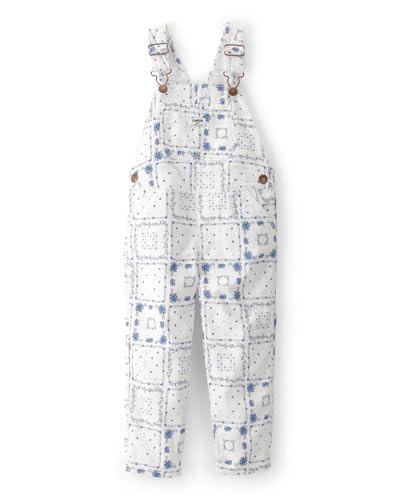 OshKosh B'gosh Girl World's Best Overalls, Blue/Ivory, 12M | Amazon (US)