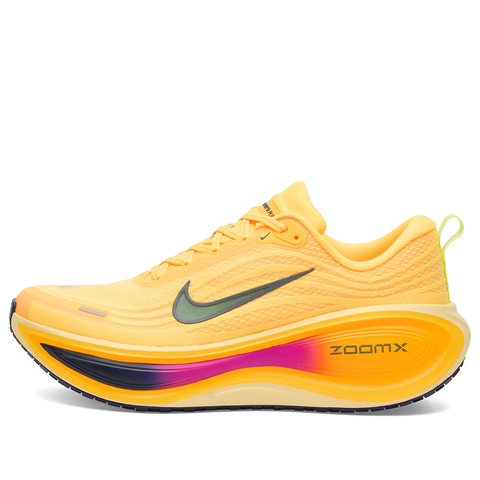 Nike Running Men's Nike Vomero Plus Sneaker in Citron Pulse/Blue Void/Alabaster, Size UK 8.5 | END. Clothing