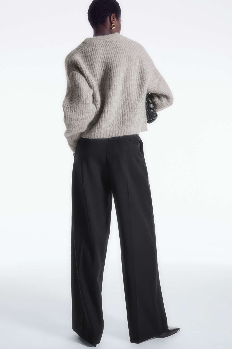 WIDE-LEG TAILORED WOOL TROUSERS | COS UK