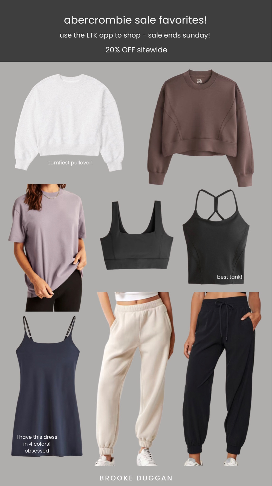 20% OFF - favorite Abercrombie finds! I wear these daily 😍 perfect athleisure fits for fall! 

Athleisure | Fall Outfits | A&F Sale

#LTKsalealert #LTKSale #LTKfitness
