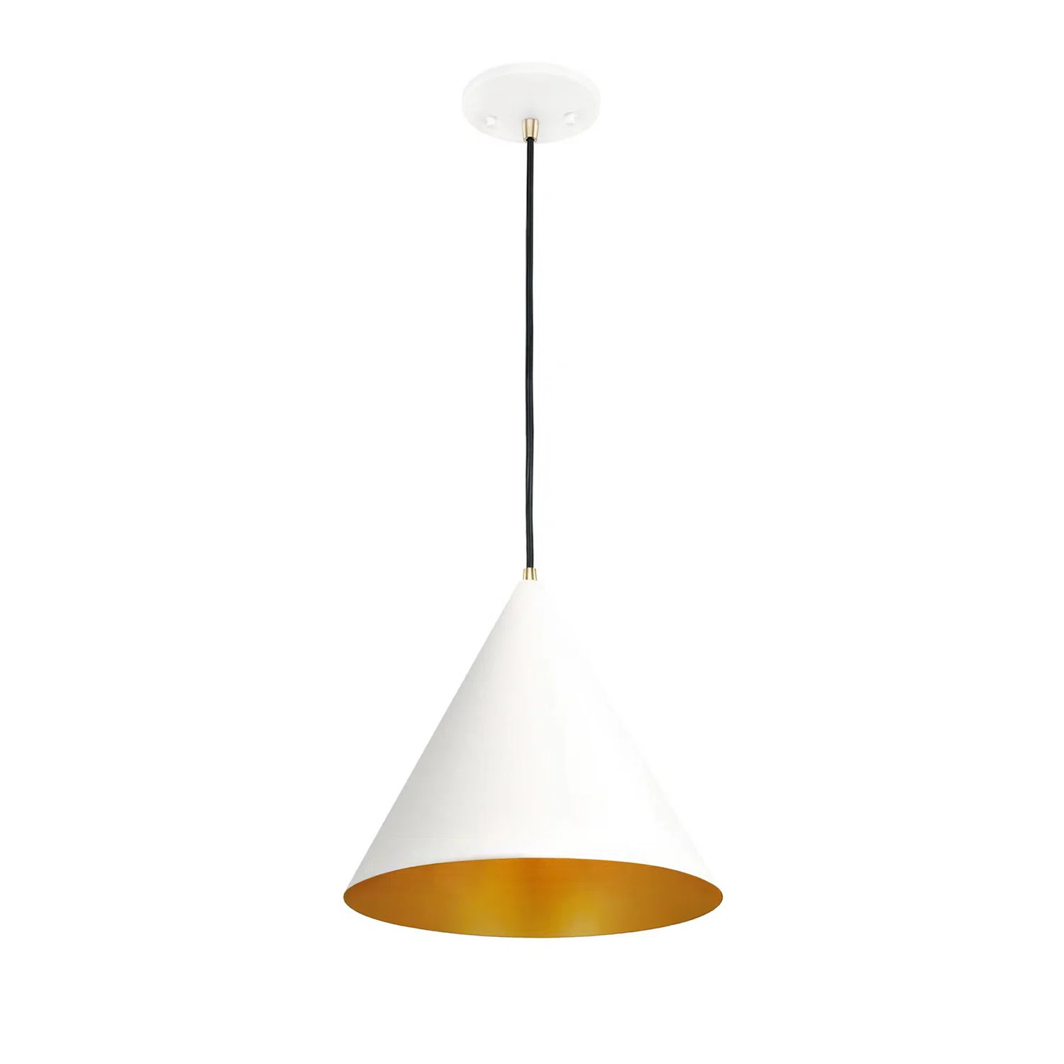 Conos Cone 1-Light Pendant - 14"L x 14"W | Wayfair North America