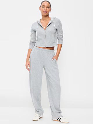 Mid-Rise SoComfy Slouchy Sweatpants | Old Navy (US)