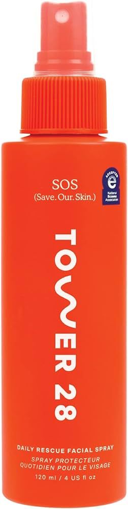 Tower 28 SOS Daily Rescue Facial Spray for Sensitive Skin, Soothing pH Balancing Toner for Face, ... | Amazon (US)