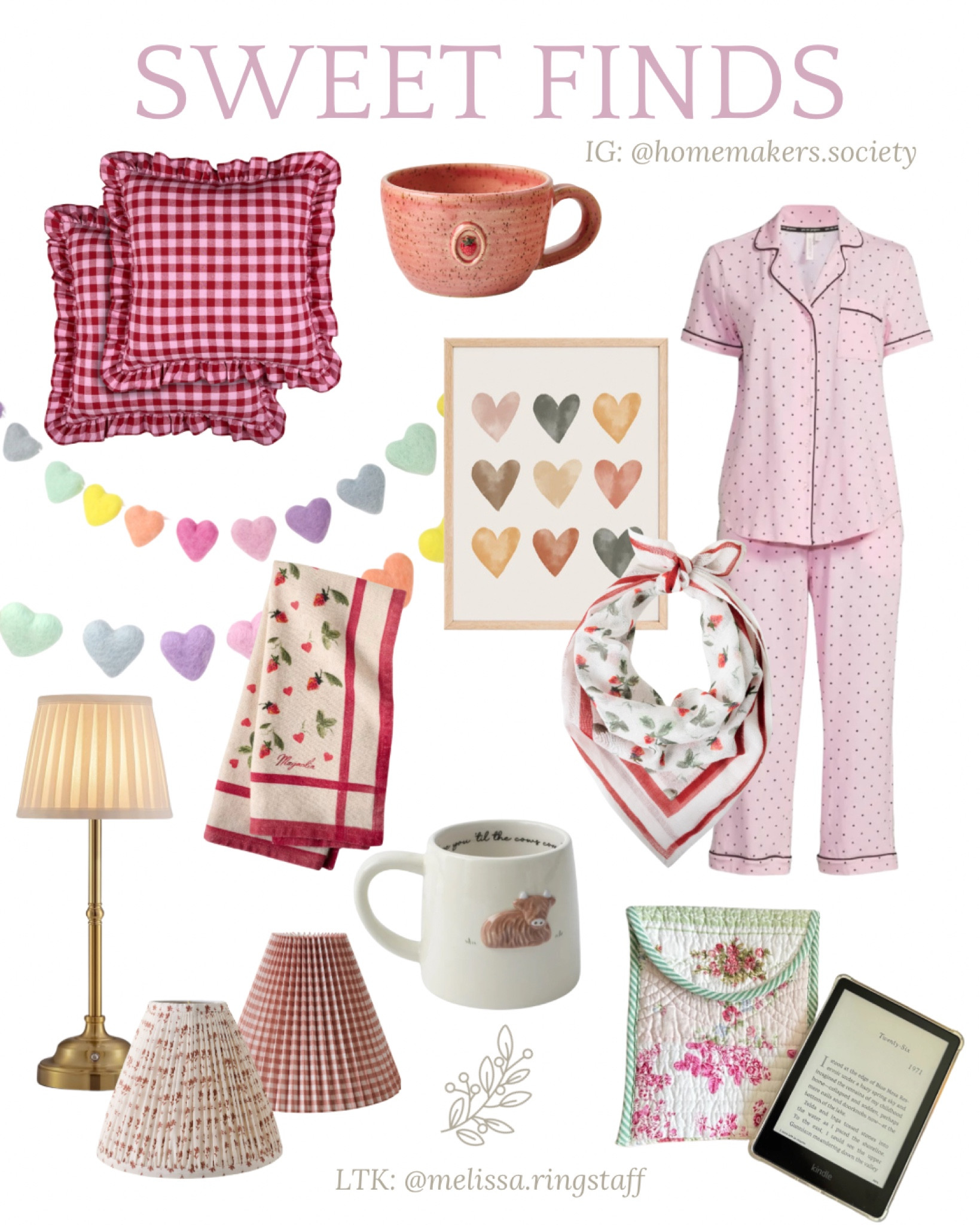 So many sweet finds for Valentine’s Day! Treat yourself or a friend! 

#LTKSeasonal #LTKGiftGuide #LTKHome