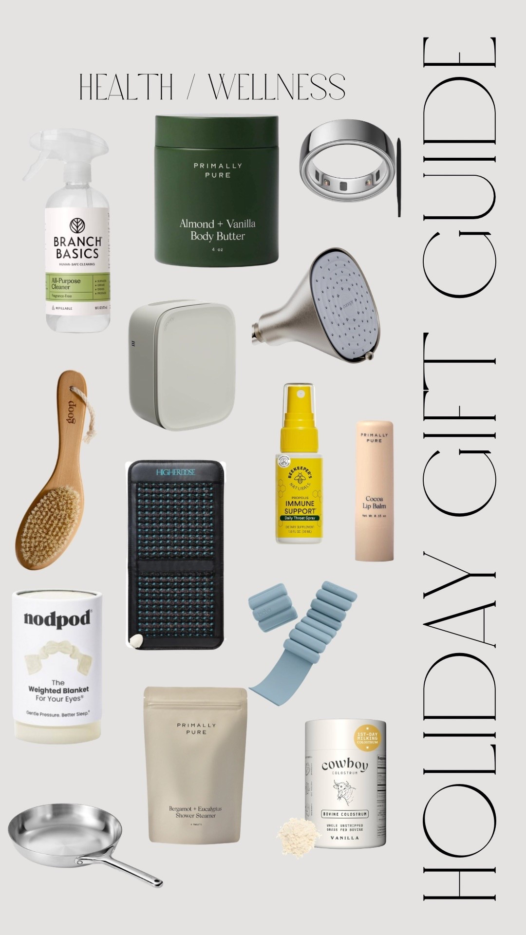 Health / wellness gift guide
Holistic health
Clean beauty
Natural products 

#LTKCyberWeek #LTKGiftGuide #LTKHoliday