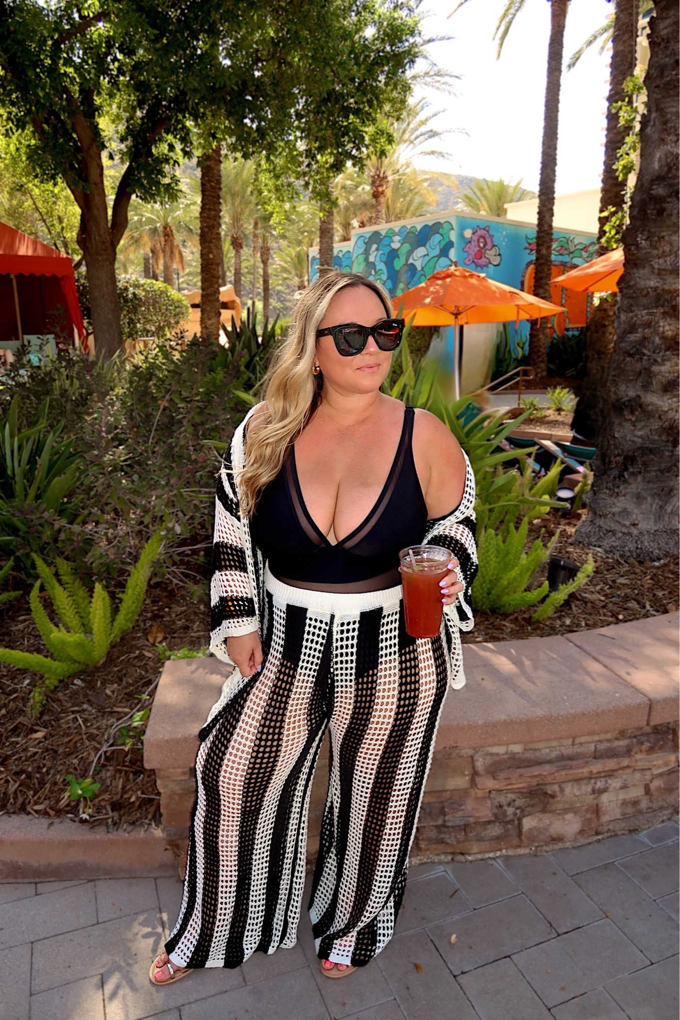 Amazon swimsuit size XL
Coverup set size LARGE 

Perfect for a summer trip to the pool or beach! So chic in black and white! 

Swimsuit, midsize style, Amazon fashion, Amazon style, travel style, resort wear, summer outfit, vacation style

#LTKSwim #LTKMidsize #LTKTravel