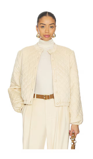Brylee Blazer in Irish Cream | Revolve Clothing (Global)