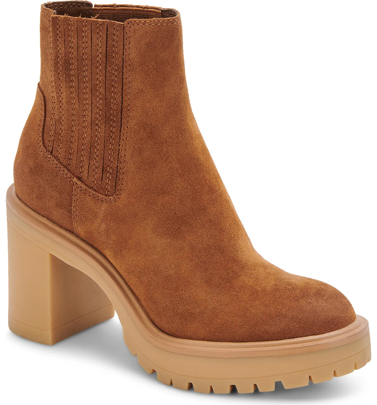 Dolce Vita Caster H2O Waterproof Block Heel Bootie | Nordstrom | Nordstrom