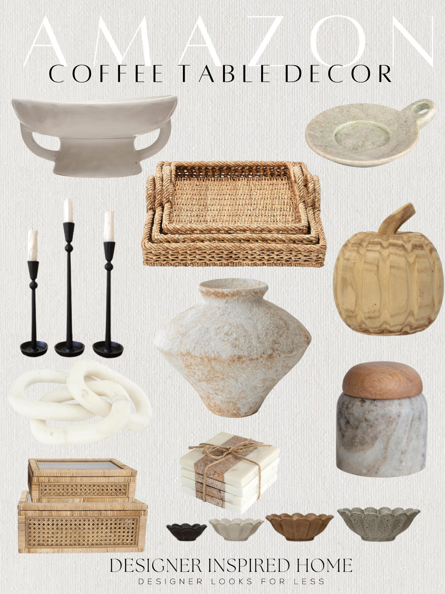 Coffee table decor, amazon finds, creative co op

#LTKStyleTip #LTKFindsUnder50 #LTKHome