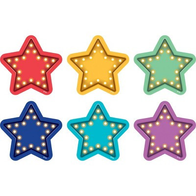 Teacher Created Resources Marquee Stars Spot On Vinyl Floor Markers | Target