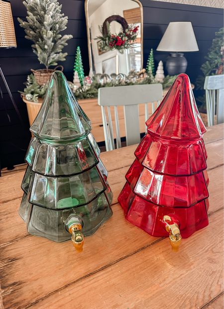 Love these Christmas tree drink dispensers from Walmart!! Perfect for a holiday party  

#LTKhome #LTKSeasonal #LTKHoliday