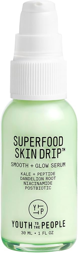 Youth To The People Superfood Skin Drip Face Serum (1 fl oz), Strengthens Skin Barrier + Evens Sk... | Amazon (US)