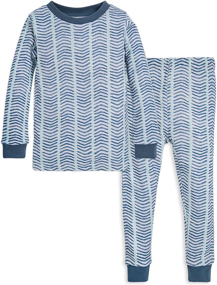 Burt's Bees Baby Baby Boys' Pajamas, Tee and Pant 2-Piece Pj Set, 100% Organic Cotton | Amazon (US)