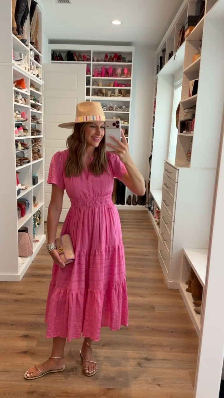In a small dress, hat, sandals and accessories - fits tts.

#LTKootd #LTKgrwm #LTKSeasonal
