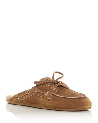 Miu Miu Women's Boat Loafer Mules | Bloomingdale's (US)