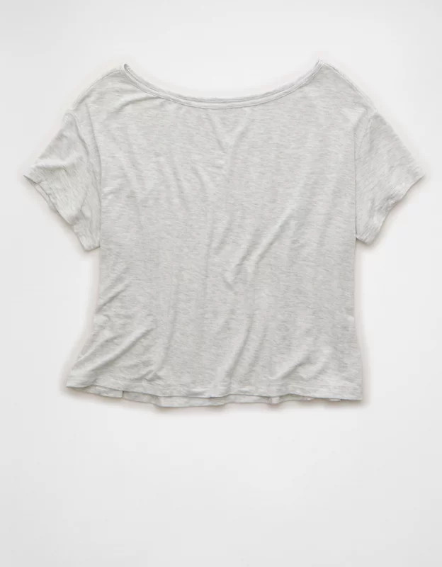 AE Off-the-Shoulder Soft & Sexy T-Shirt | American Eagle Outfitters (US & CA)