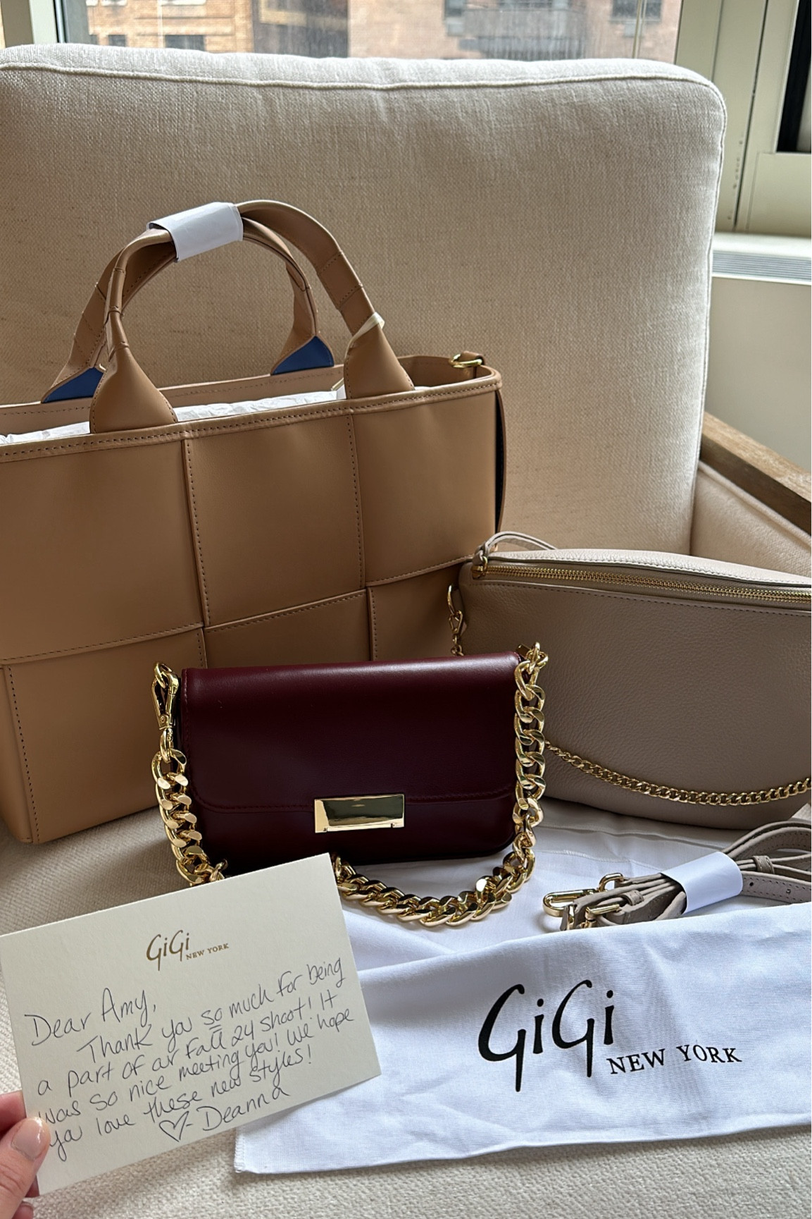 Gorgeousss new fall bags! Use code AMY15 for 15% off their site 🍁 #handbag #fallbag #crossbodybag 

#LTKStyleTip #LTKItBag #LTKWorkwear