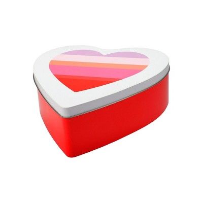Tin Heart Shaped Valentine's Day Box - Spritz™ | Target
