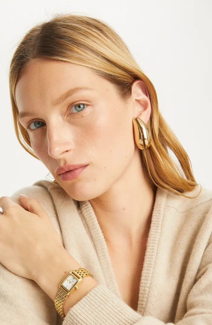 The Small Eleanor Bracelet Watch, 19mm x 28mm | Nordstrom