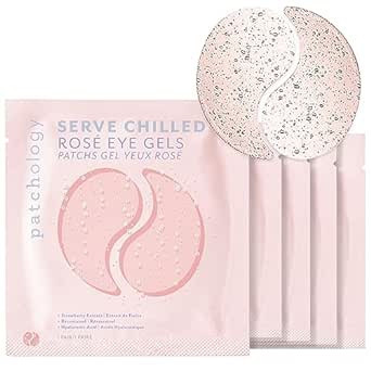Patchology Serve Chilled Rosé Eye Gel, 5 Count | Amazon (US)