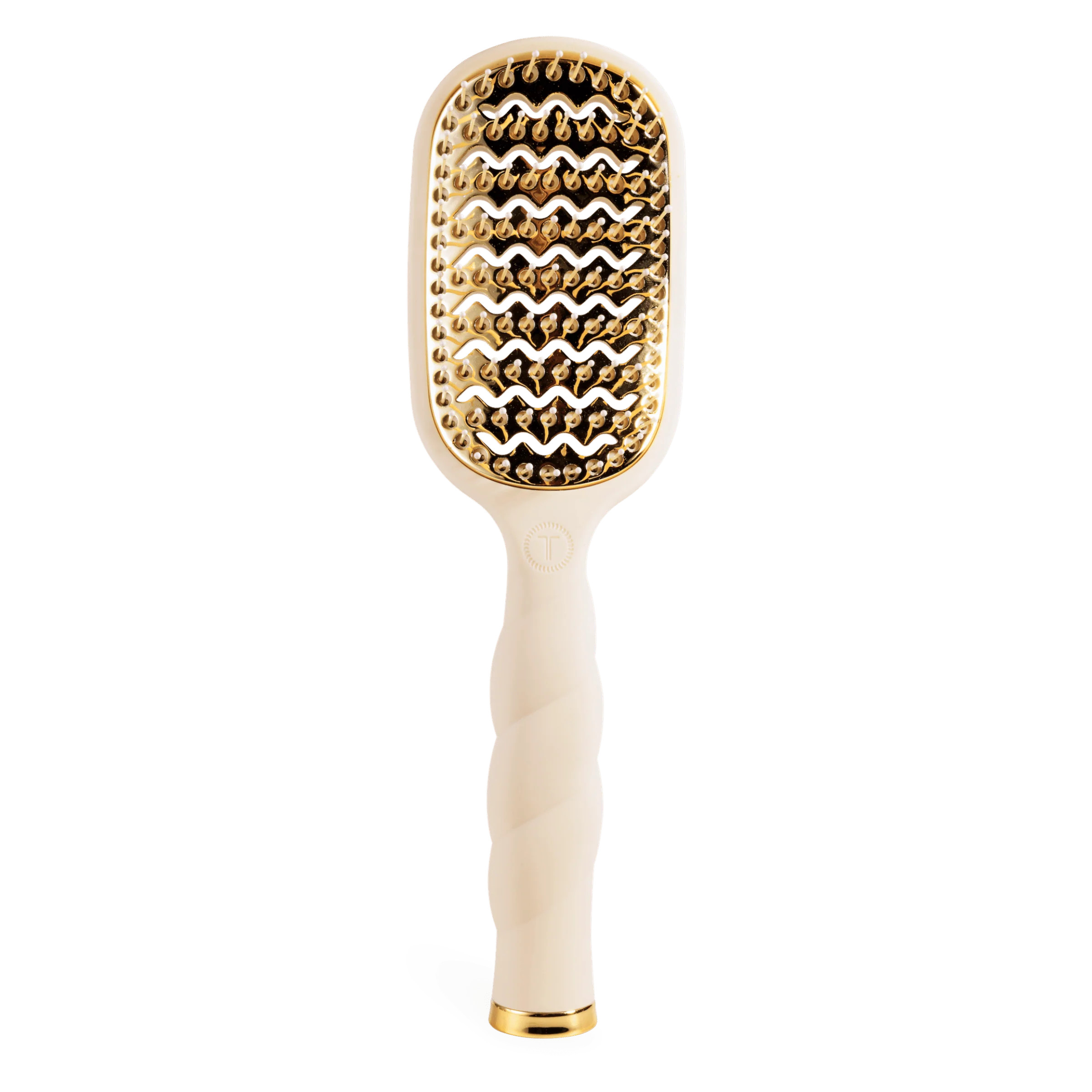 Vented Hair Brush - Tan | TELETIES