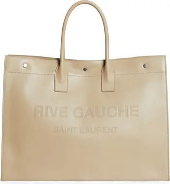 Large Rive Gauche Leather Tote | Nordstrom