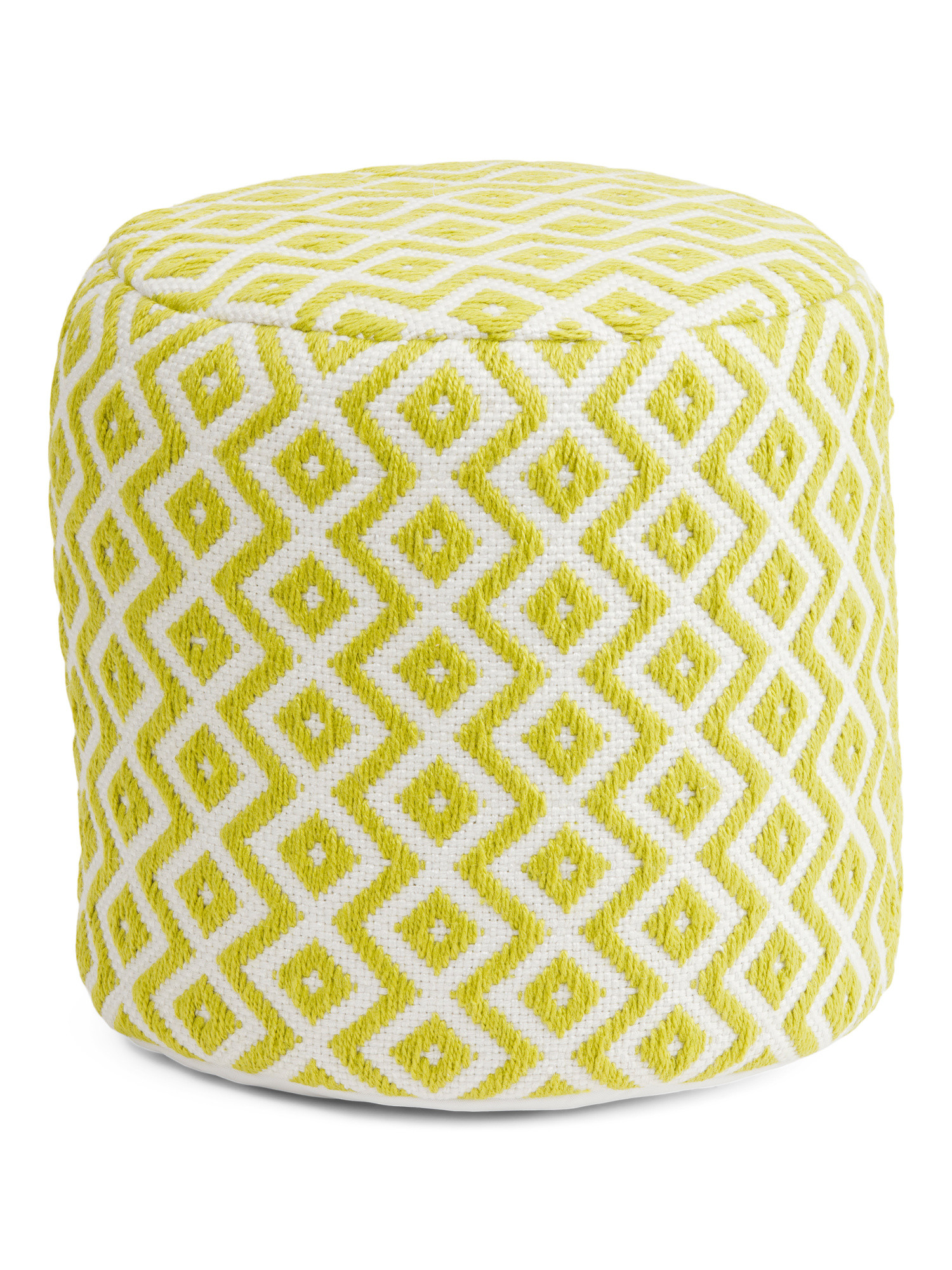 16x16 Indoor Outdoor Patterned Pouf Ottoman Cushion | TJ Maxx