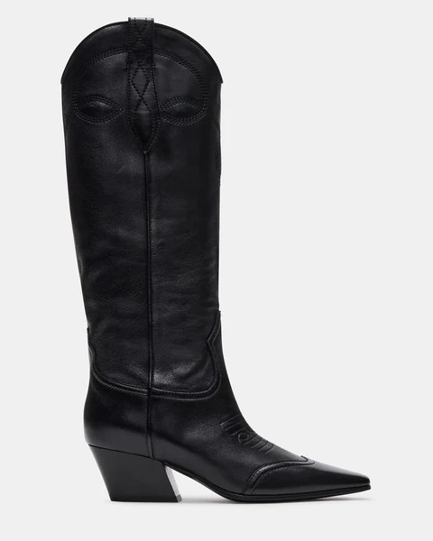 ABILENE BLACK LEATHER | Steve Madden (US)