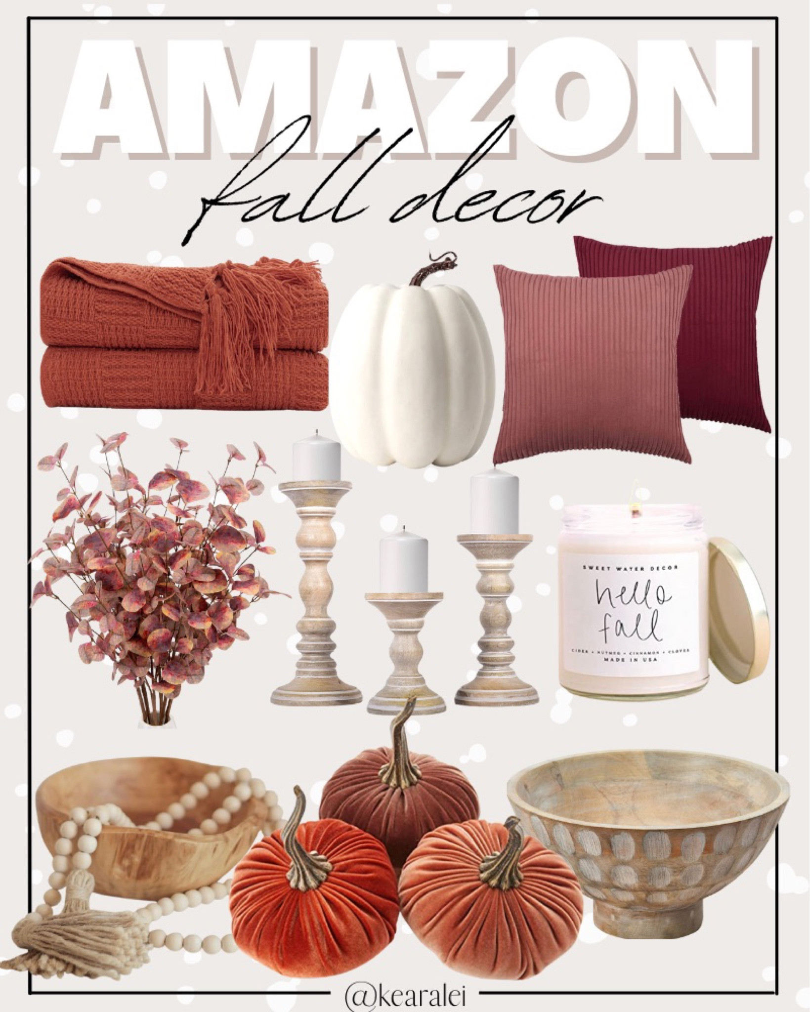 Amazon fall decor home finds living room throw blanket pillows fall floral stems eucalyptus red leaves farmhouse candlesticks candles decorative wooden bowl wooden beads garland velvet pumpkins white pumpkin chenille blankets affordable entry way kitchen family room || #Amazon #home #decor #fall #decorations #pillows #blankets #farmhouse #pumpkins
.
.

Midi Dress, Wedding Guest Dresses, Bachelorette Party, Resort Wear, Maxi Dress, Swimsuit, Bikini, Travel, Back to School, Booties, skinny Jeans, Candles, Earth Tones, Wraps, Puffer Jackets, welcome mat,Travel Luggage, wedding guest, Work blazers, Heels, cowboy boots, Concert Outfits, Teacher Outfits, Nursery Ideas, Bathroom Decor, Bedroom Furniture, Living Room Furniture, Work Wear, Business Casual, White Dresses, Cocktail Dresses, Maternity Dresses, Wedding Guest Dresses, Maternity, Wedding, Wall Art, Maxi Dresses, Sweaters, Fleece Pullovers, button-downs, Oversized Sweatshirts, Jeans, High Waisted Leggings, dress, amazon dress, joggers, home office, dining room, amazon home, bridesmaid dresses, Cocktail Dresses, Summer Fashion, wedding guest dress, Pantry Organizers, kitchen storage organizers, leather jacket, throw pillows, table decor, Fitness Wear, Activewear, Amazon Deals, shacket, nightstands, Plaid Shirt Jackets, Walmart Finds, curtains, slippers, apple watch bands, coffee bar, lounge set, golden goose, playroom, Hospital bag, swimsuit, pantry organization, Accent chair, Farmhouse decor, sectional sofa, entryway table, console table, sneakers, coffee table decor, laundry room, baby shower dress, shelf decor, bikini, white sneakers, sneakers, Target style, Date Night Outfits, White dress, Vacation outfits, Summer dress,Amazon finds, Home decor, Walmart, Amazon Fashion, SheIn, Kitchen decor, Master bedroom, Baby, Swimsuits, Coffee table, Dresses, Mom jeans, Bar stools, Desk, Mirror, swim, Bridal shower dress, Patio Furniture, shorts, sandals, sunglasses, Dressers, Abercrombie, Outdoor furniture, Patio, Bachelorette Party, Bedroom inspiration

#LTKsalealert #LTKhome #LTKSeasonal