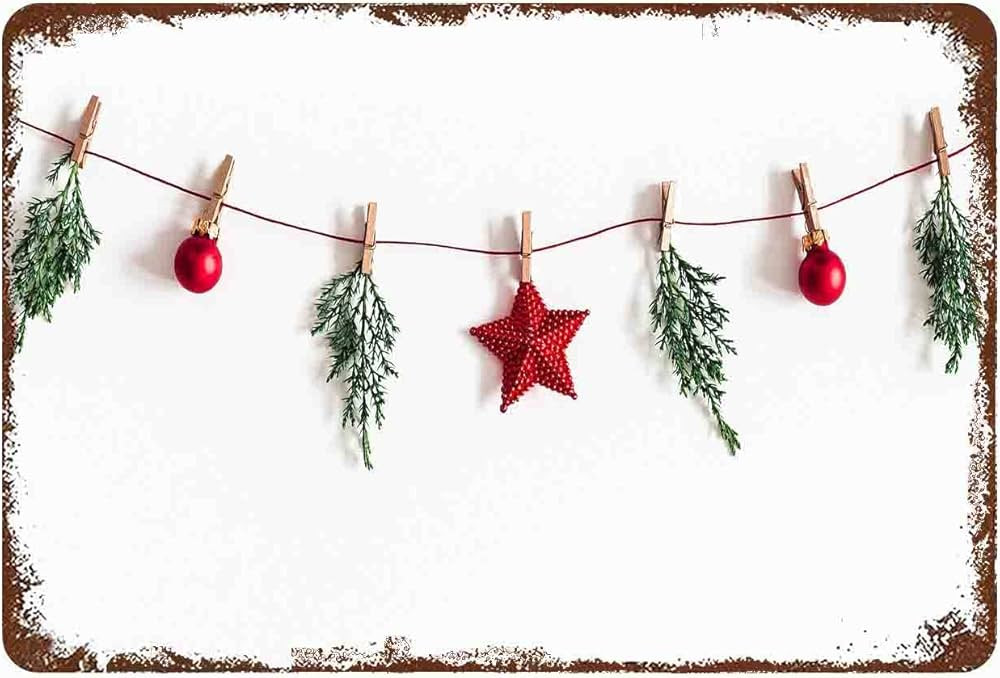 Habilboi Merry Christmas Home Decor Sign Winter, Christmas Ornaments Christmas Tree Merry Christm... | Amazon (US)