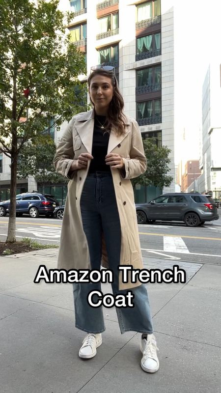 This Amazon trench coat is worth The price and runs slightly large. Wearing size medium.

Amazon fashion | amazon midsize | amazon womens fashion | amazon fall fashion | amazon outfit | size 10 fashion | size 10 | Tall girl outfit | tall girl fashion | midsize fashion size 10 | midsize | tall fashion | tall women | 

#LTKfindsunder100 #LTKmidsize #LTKVideo