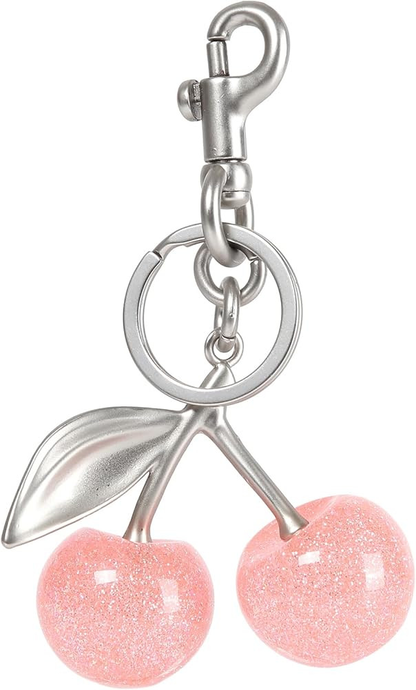 Cherry Bag Charm Key Chain Accessory Purse Charm Gifts for Women | Amazon (US)