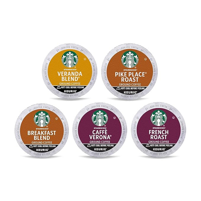 Amazon.com: Starbucks K-Cup Coffee Pods—Starbucks Blonde, Medium & Dark Roast Coffee—Variety ... | Amazon (US)