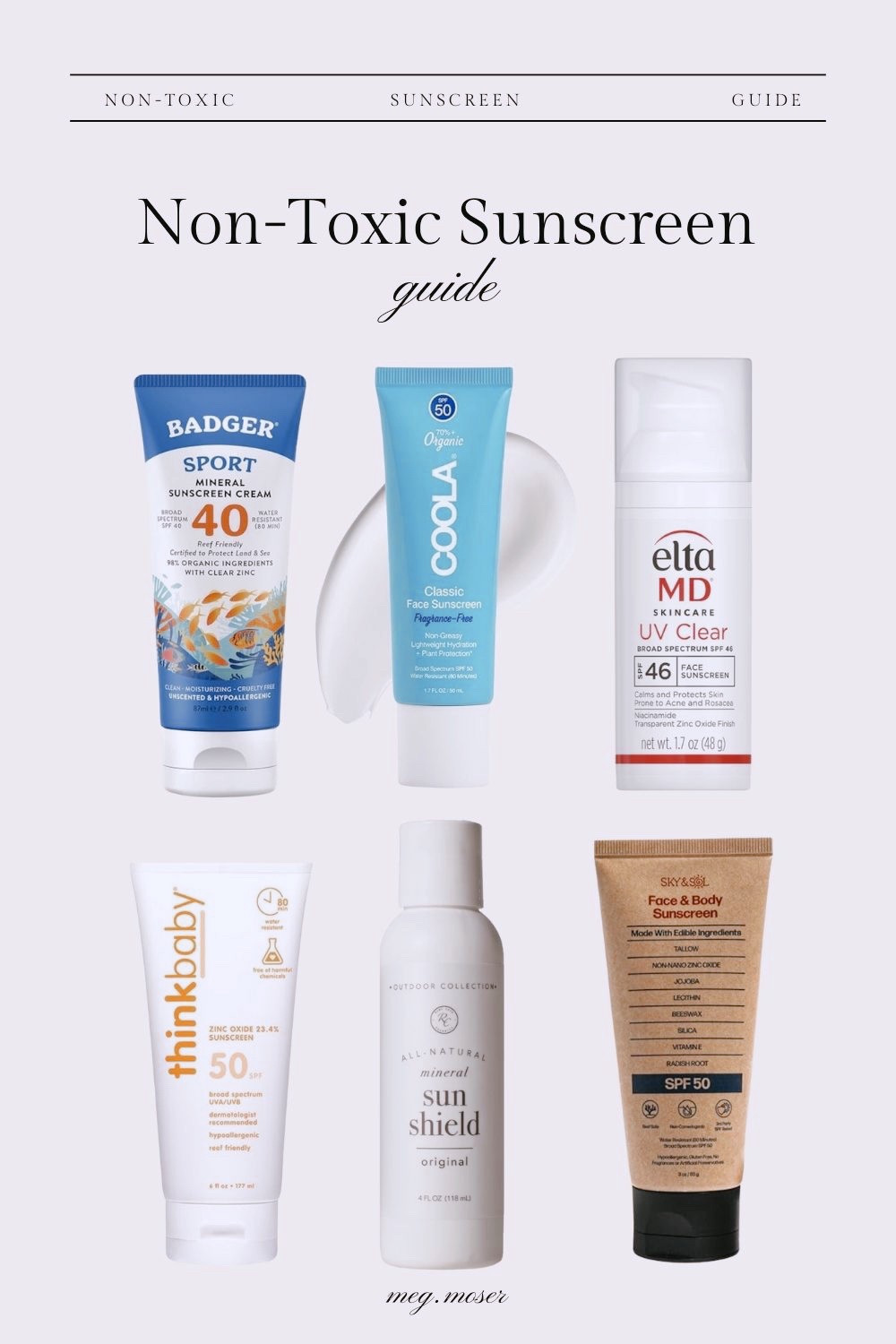 Protect your skin naturally with these top non-toxic sunscreens. Free from harmful chemicals, these options offer safe, effective sun protection while nourishing your skin.

#nontoxicsunscreen #cleanbeauty

#LTKSwim #LTKKids #LTKFamily