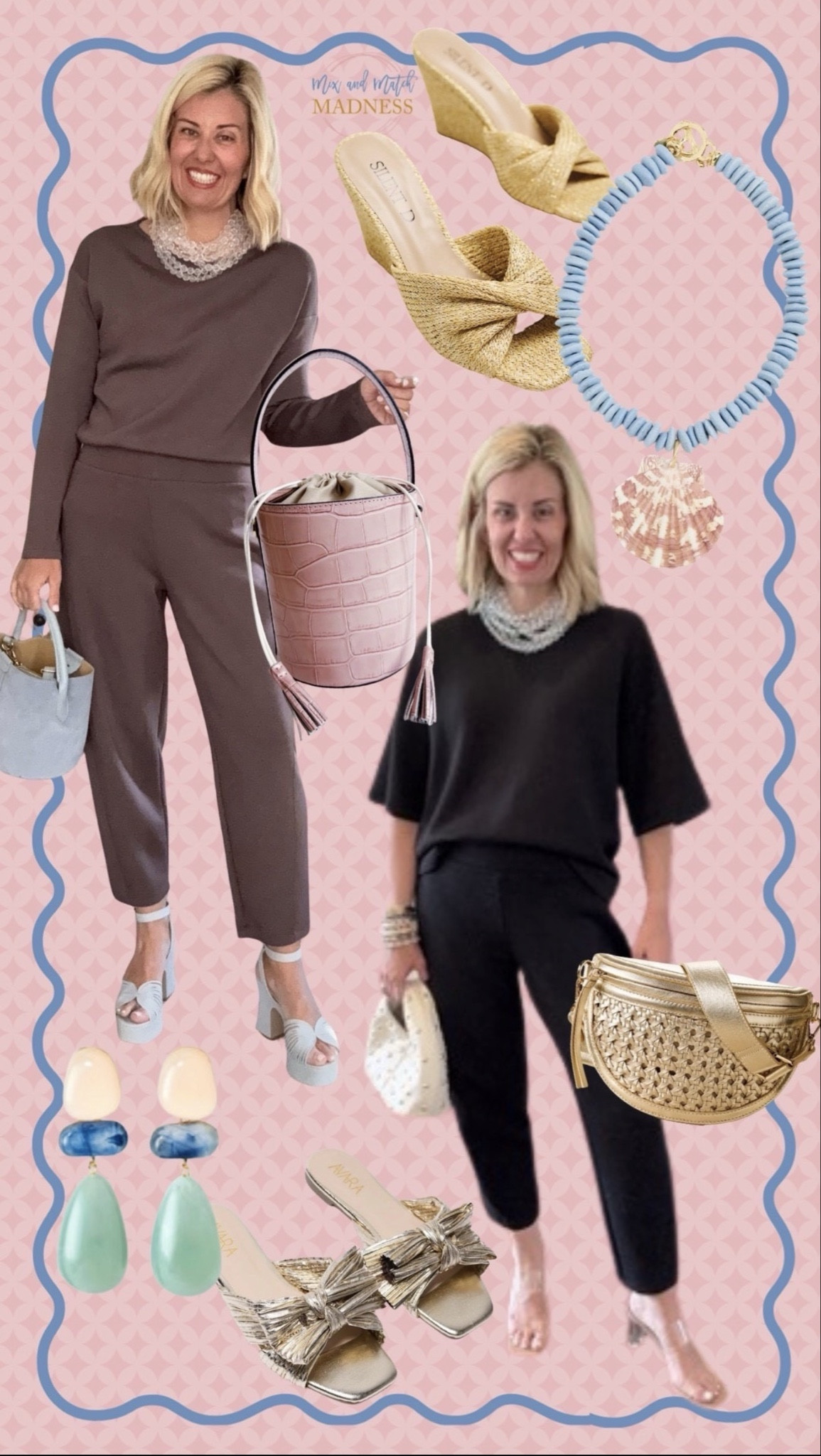 Who said loungewear couldn’t be dressy?!? Love these styled looks in my fav Spanx Air Essentials! Several Spanx pieces on sale!! 
Tops - xs 
Barrel Pant - small petite 
Heels - 8

#LTKOver40 #LTKdayinmylife #LTKmomlife