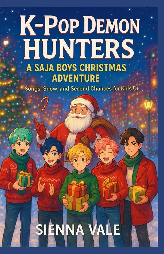 K-Pop Demon Hunters: A Saja Boys Christmas Adventure: Songs, Snow, and Second Chances for Kids 5+... | Amazon (UK)