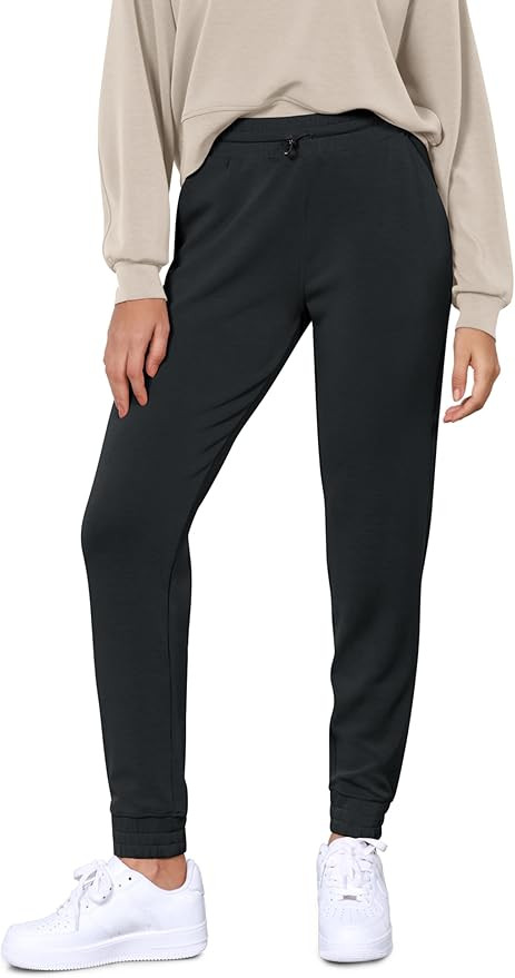 ODODOS Women's Modal Soft Jogger Pants with Pockets Adjustable Shockcord High Waist Sweatpants Ca... | Amazon (US)