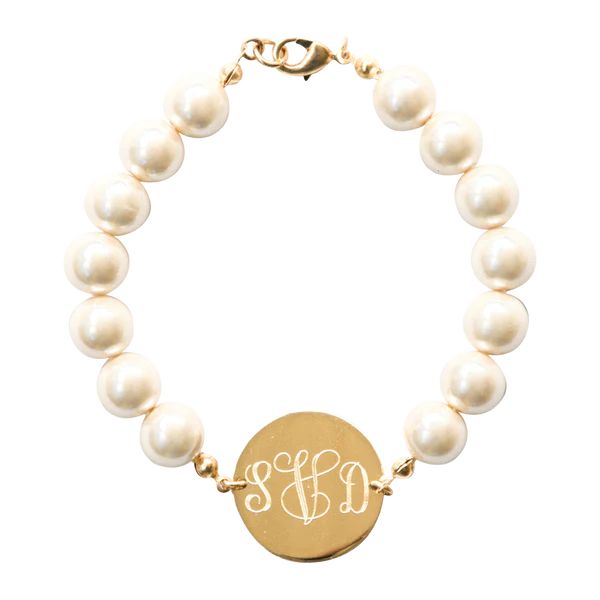 Pearl Monogram Bracelet | Kiel James Patrick