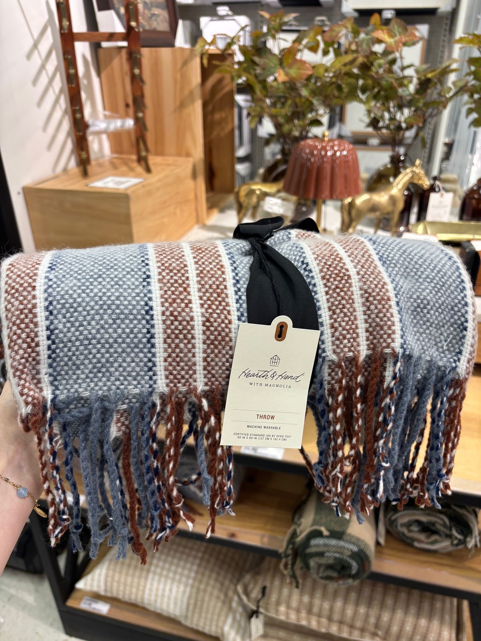 Striped throw blanket with tassels - fall decor 2026 at target

#LTKSaleAlert #LTKHome #LTKSeasonal