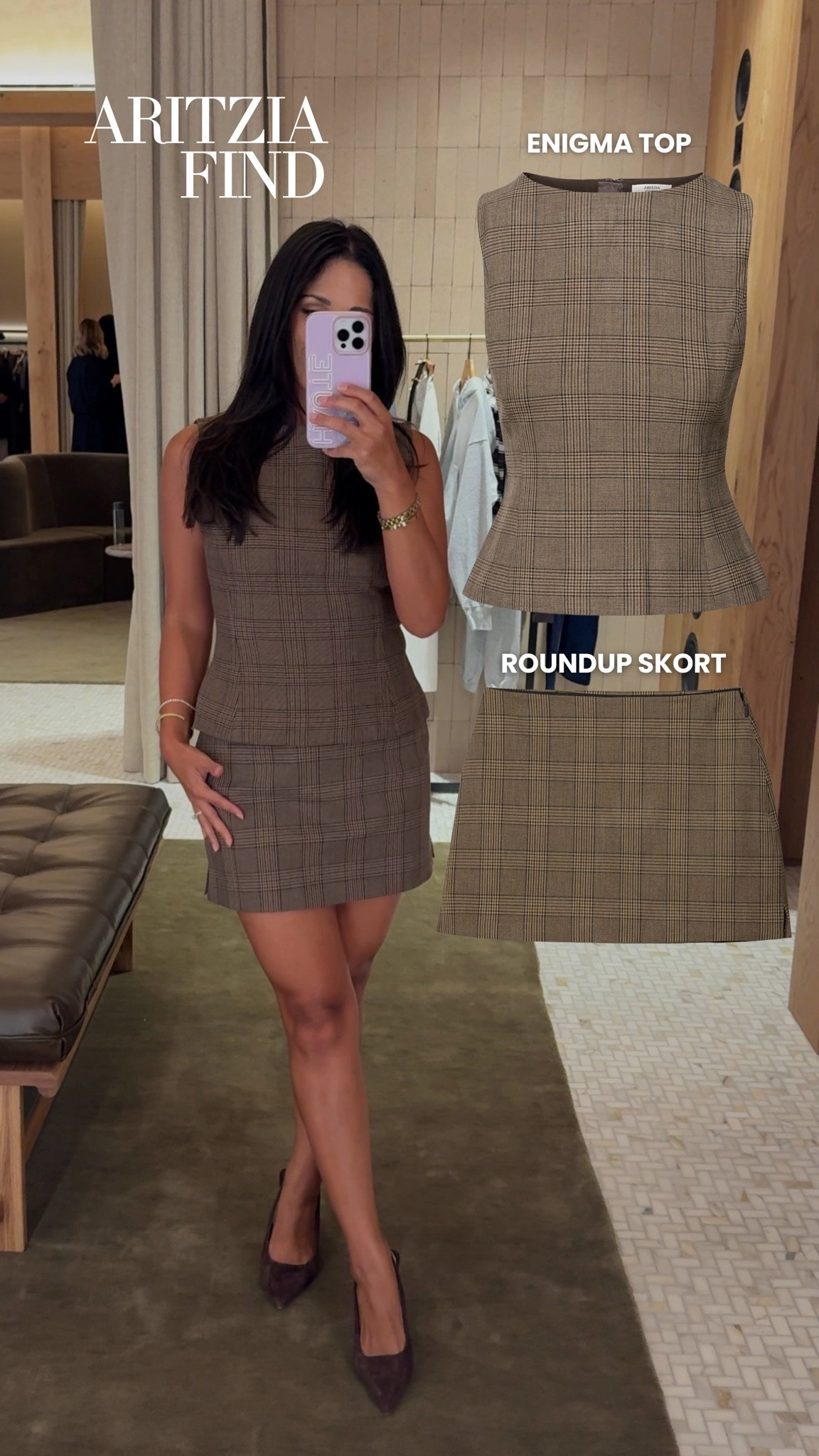 Linking to this matching @aritzia set!

#matchingset #workwear #aritzia #plaidset #plaidskort

#LTKPetite #LTKootd